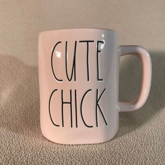 Rae Dunn Mug Cute Chick Pink Artisan Collection by Magenta Easter 2020 - Picture 1 of 4